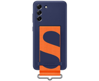 Samsung Etui SAMSUNG Silicone Cover z paskiem do S21 FE Navy # - 1461373 - zdjęcie 1